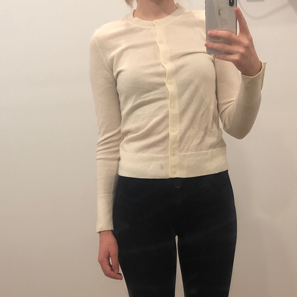 Bone white cardigan - Picture 2 of 2